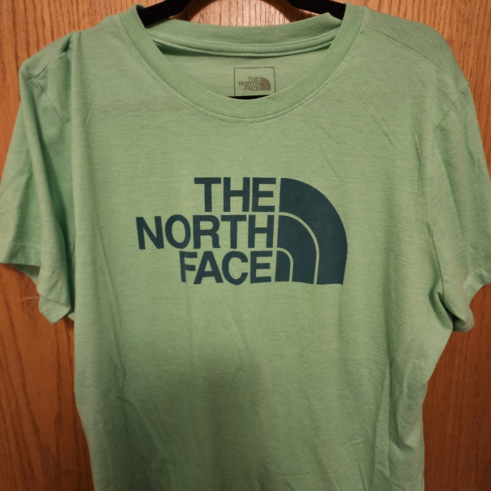 The North Face Light Mint Green Logo T-Shirt